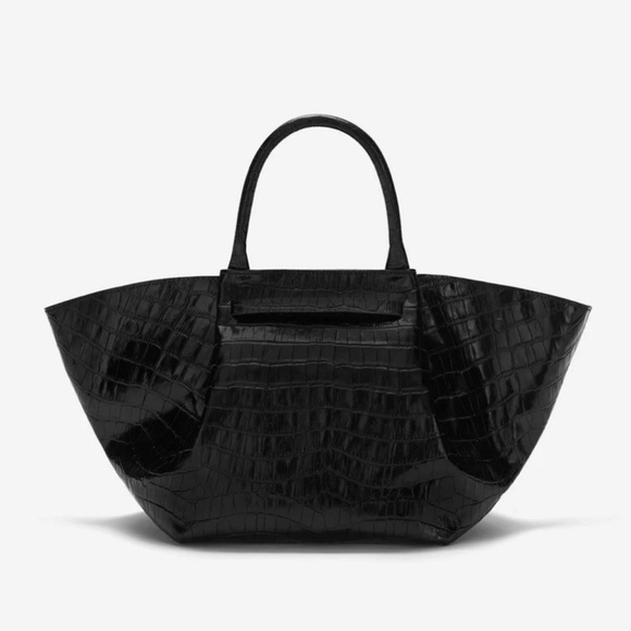 DeMellier Midi New York black croc effect bag brand new never worn in dustbag! - Picture 4 of 15